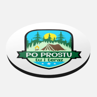 Podkładka pod kubek korek okrągła Po prostu tu i teraz - PoProstuTuIteraz