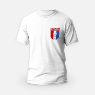 Koszulka T-shirt biała męska KS Polonia Nysa Herb Klubu - KS Polonia Nysa