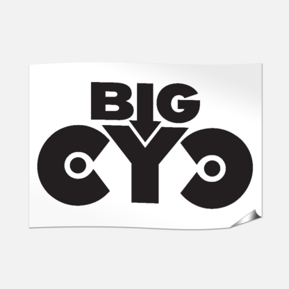 Plakat B2 50x70cm Logo v.1 - Big Cyc