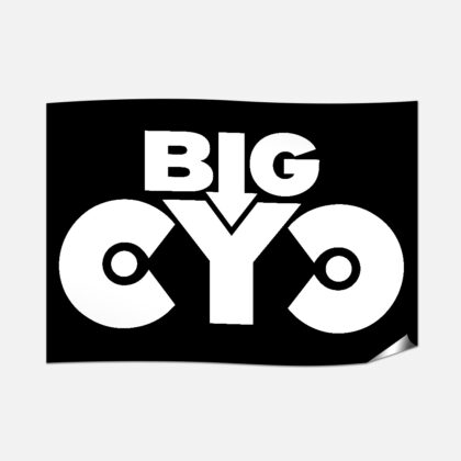 Plakat B2 50x70cm Logo v.1 - Big Cyc