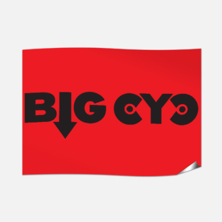 Plakat B2 50x70cm Logo v.2 - Big Cyc