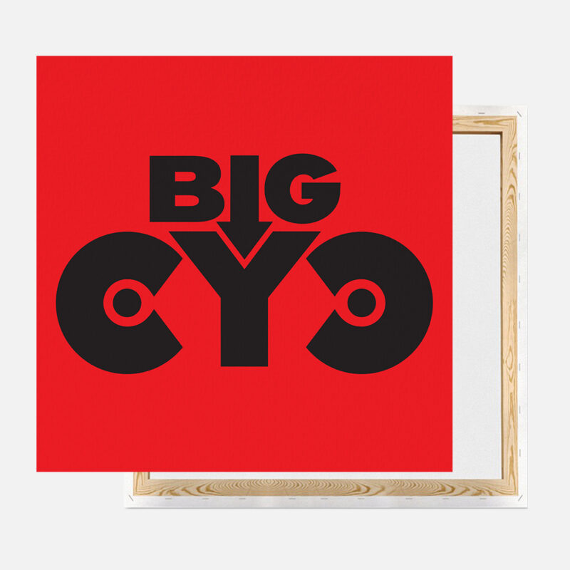 Obraz 40x40cm Logo v.1 - Big Cyc