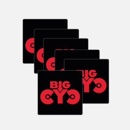 Arkusz magnesów 54.6x11cm Logo v.1 - Big Cyc