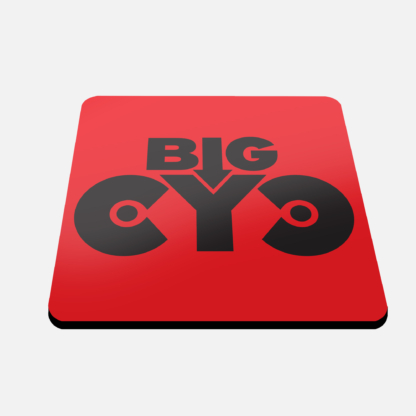 Podkładka pod kubek korek kwadratowa Logo v.1 - Big Cyc