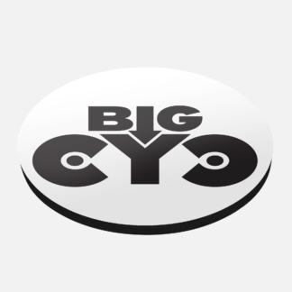 Podkładka pod kubek korek okrągła Logo v.1 - Big Cyc