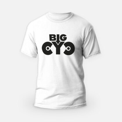 Koszulka T-shirt biała męska Logo v.1 - Big Cyc