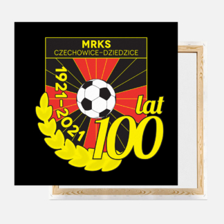 Obraz 40x40cm Logo 100 lat - MRKS Czechowice-Dziedzice