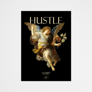 Plakat A3 29.7x42cm hustle. - m1ster