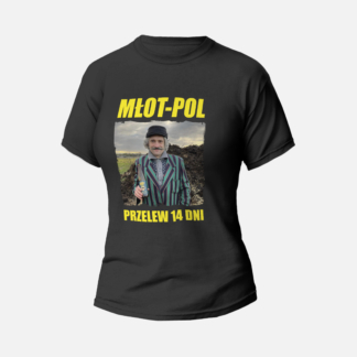 Koszulka T-shirt czarna damska Handlarz Młot-Pol - Przelew 14 dni - Królowie Żyta