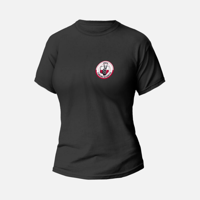 Koszulka T-shirt czarna damska ZMDK ZMDK - Królowie Żyta