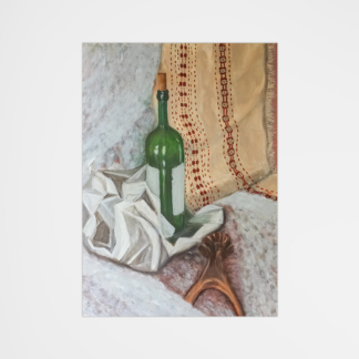Plakat A3 29.7x42cm bottle green - Justi Create