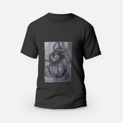 Koszulka T-shirt czarna męska catch time - Justi Create