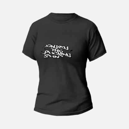Koszulka T-shirt czarna damska #ETFS #ETFS - Drakulowe Motolove