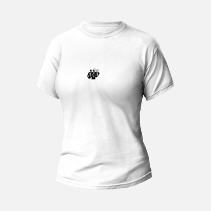 Koszulka T-shirt biała damska Bracia Motur T-shirt Bracia Motur Incognito - Bracia Motur