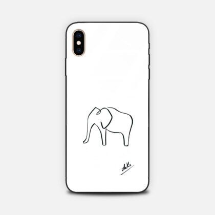 Etui Zwierzęta Line Art Elephant - Love Domowe