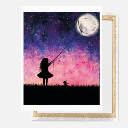 Obraz 30x40cm Nocą malowane Dreamer - Love Domowe