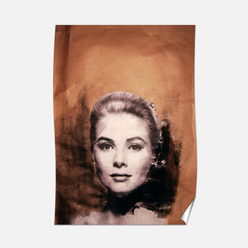 Plakat B2 50x70cm Seria plakatów filmowych Grace Kelly - IUS Artis