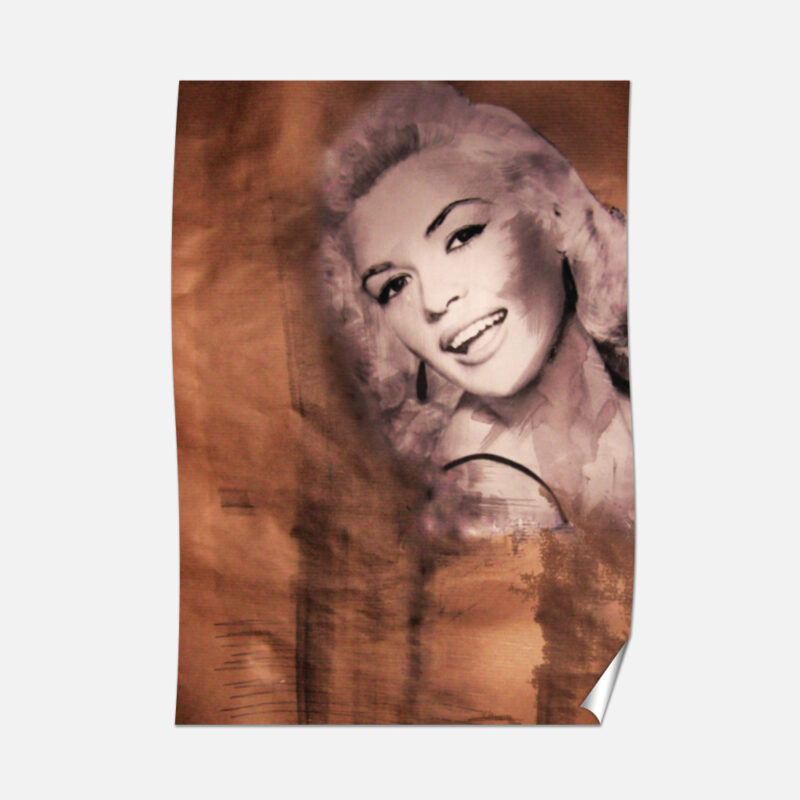 Plakat B2 50x70cm Seria plakatów filmowych Jayne Mansfield - IUS Artis