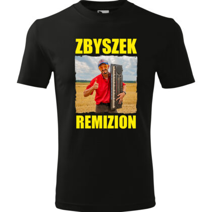 Koszulka T-shirt czarna męska 2023 Zbyszek Remizion - Królowie Żyta