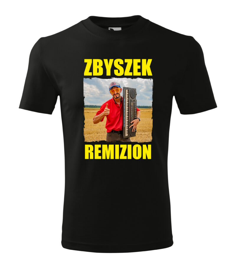 Koszulka T-shirt czarna męska 2023 Zbyszek Remizion - Królowie Żyta